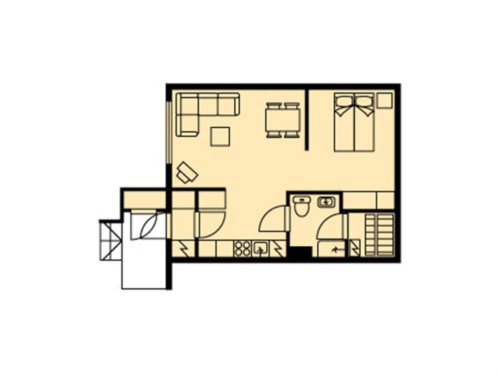 Aparthotel Yllaestar Äkäslompolo Zimmer foto